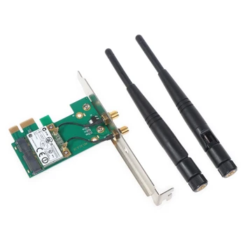 L21D AR9287 PCIe WiFi-карта для ПК, однополосная беспроводная сетевая карта (2,4 ГГц) для потоковой передачи игр, Поддержка Window