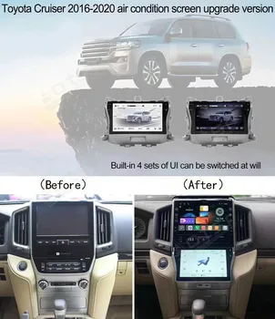 Автомобильная Панель климат-контроля переменного тока Для Toyota Land Cruiser 200 LC200 2016-2022 Air Touch с ЖК-экраном Для контроля состояния автомобиля