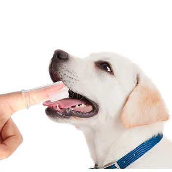 Супер мягкая зубная щетка для домашних животных, Чистящие средства для собак и кошек, Чистка зубов, Уход За неприятным запахом изо рта, Нетоксичный силиконовый Инструмент для зубной щетки